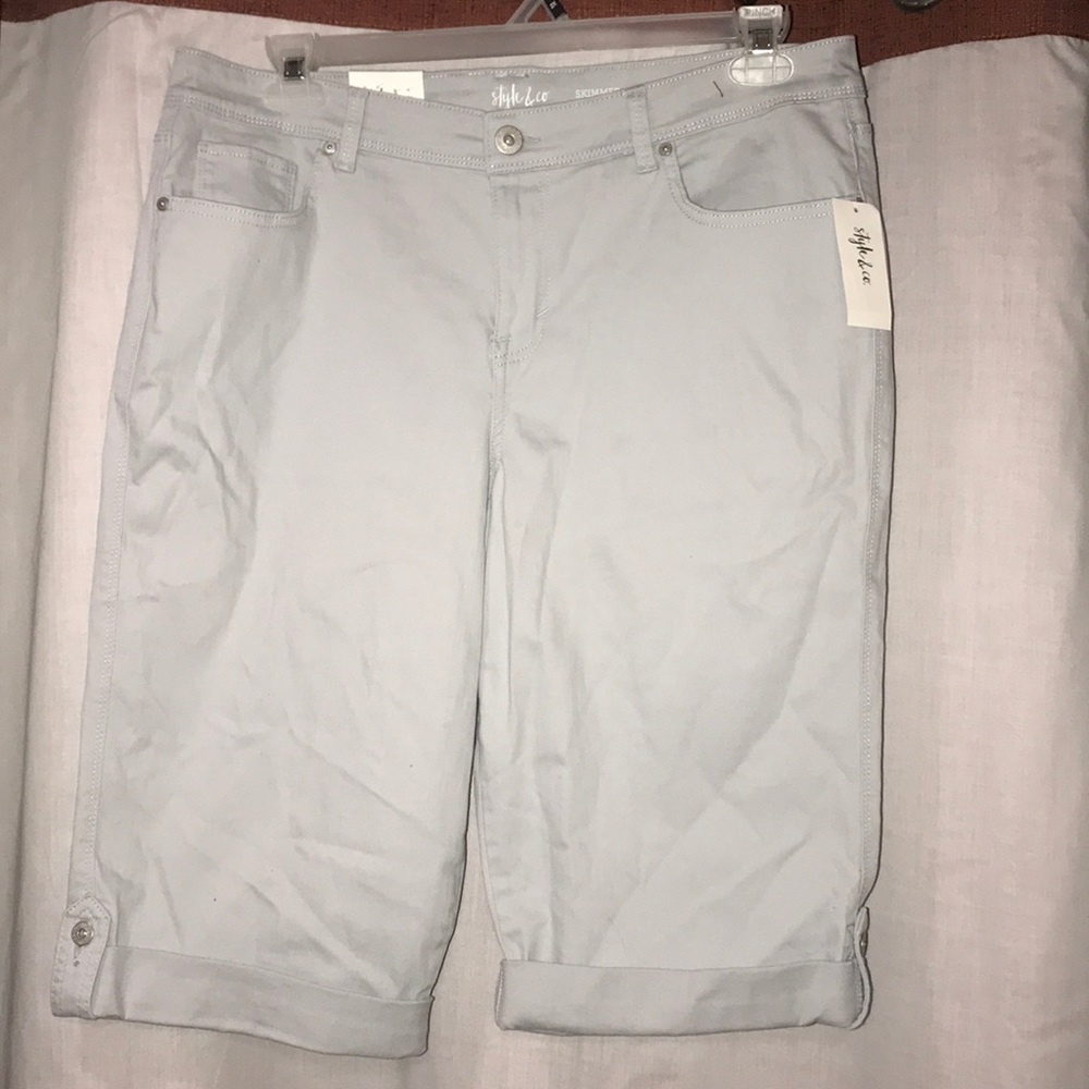 Style&Co Light Jean Skimmers